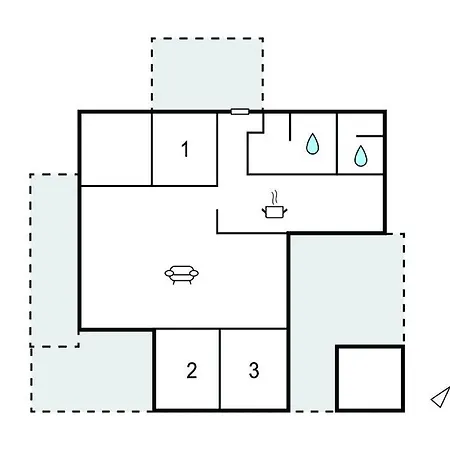 Prázdninový dům Amazing In With Wifi *